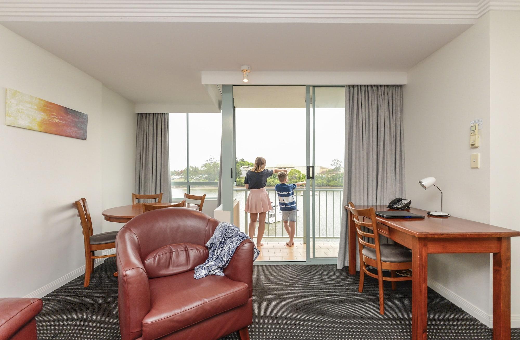 Burnett Riverside Hotel 班达伯格 外观 照片
